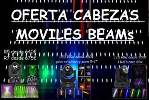 Oferta cabezas moviles