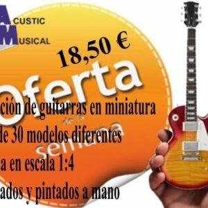 oferta semana guitarras miniaturas